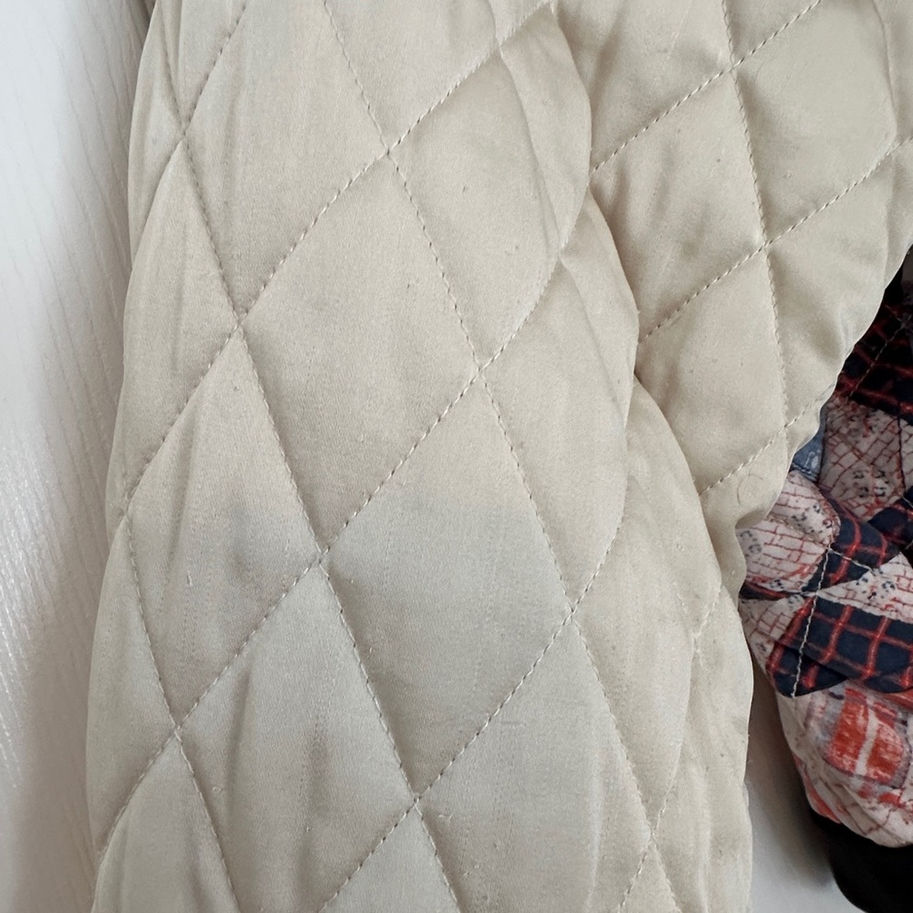 Free People Multicolor Quilted Oversized Jacket Size M - Picture 8 of 9